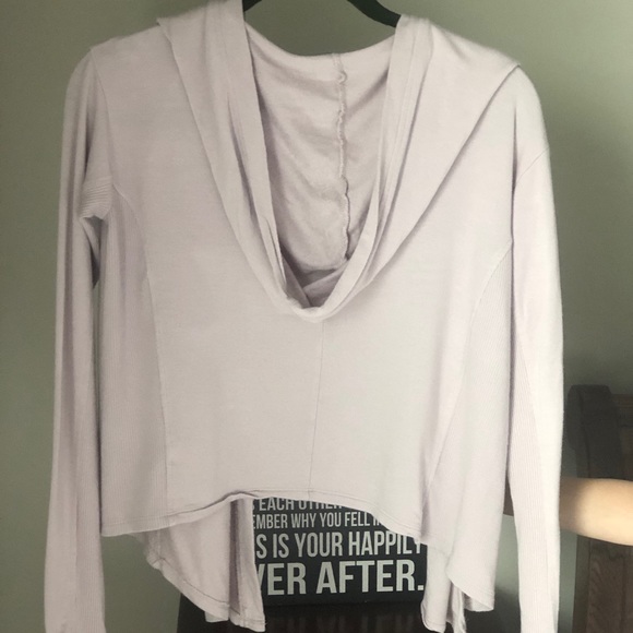 EUC Athleta Cropped Hooded Cardigan XS - Picture 3 of 4